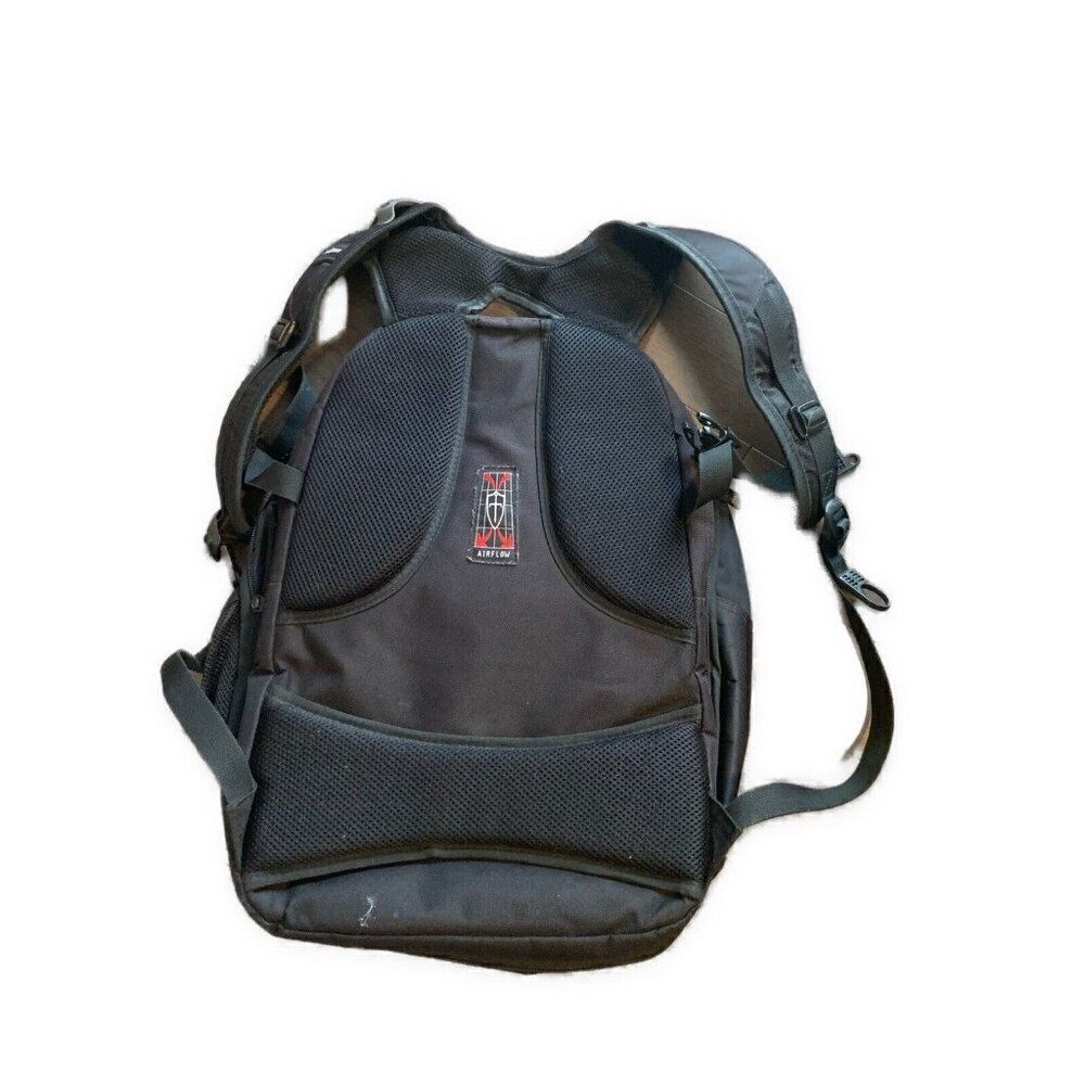 Victoria Tourist Solid Black Backpack - Picture 2 of 12